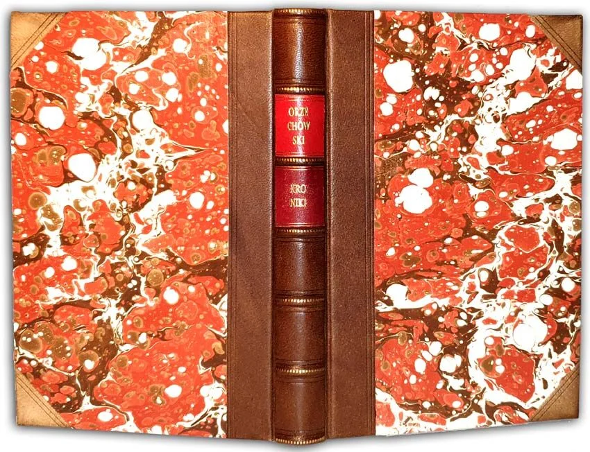 ORZECHOWSKI - KRONIKI STANISŁAWA ORZECHOWSKIEGO Sanok 1856 Nowość