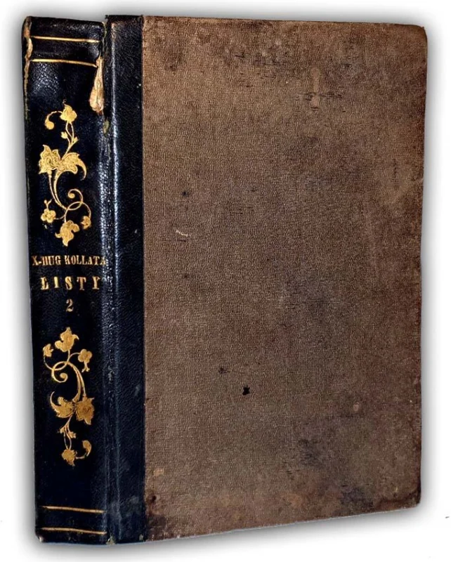 Taniej KOŁŁĄTAJ- KORRESPONDENCYA LISTOWNAZ TADEUSZEM CZACKIM t.2 wyd.1844