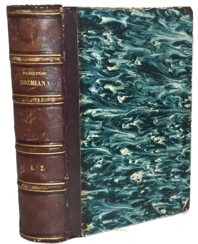KOŹMIAN- PAMIĘTNIKI KAJETANA KOŹMIANA Oddz.1-2. wyd. 1858 Premium