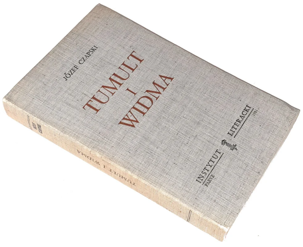 Oferta limitowana CZAPSKI- TUMULT I WIDMA wyd.1
