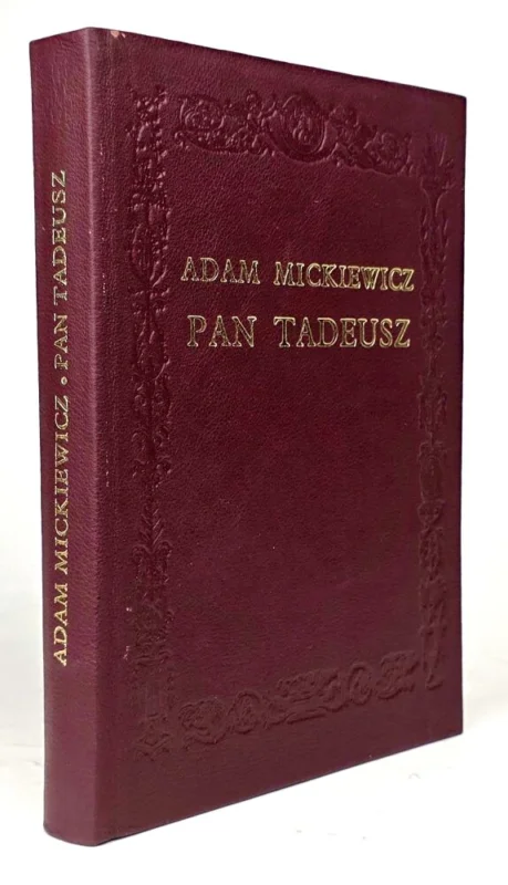 Kup teraz MICKIEWICZ- PAN TADEUSZ ilustracje Szancer SKÓRA etui