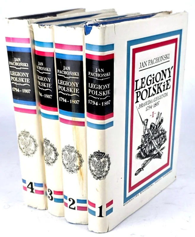 Szybka dostawa PACHOŃSKI- LEGIONY POLSKIE t.1-4 (komplet)
