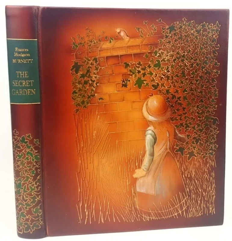 Frances HodgsonBurnett - The Secret Garden Illustrations By Robert Ingpen, artistic premium leather binding Nowy