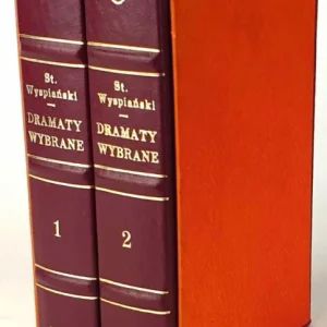 [Z biblioteki gabinetowej] WYSPIAŃSKI- DRAMATY WYBRANE T.1-2. Kraków 1972 Najlepsza cena