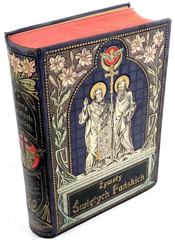 ŻYWOTY ŚWIĘTYCH PAŃSKICH wyd. 1927 oprawa wydawnicza Bestseller