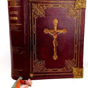[MSZAŁ RZYMSKI] MISSALE ROMANUM EX DECRETO SACROSANCTI CONCILII TRIDENTINI 1875 oprawa Oferta czasowa