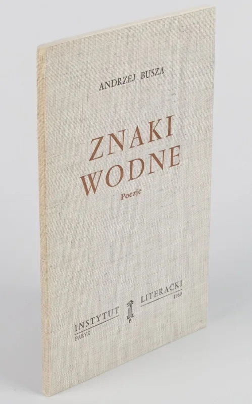 Tani Znaki wodne. Poezje