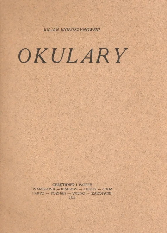 OKULARY Najlepsza cena