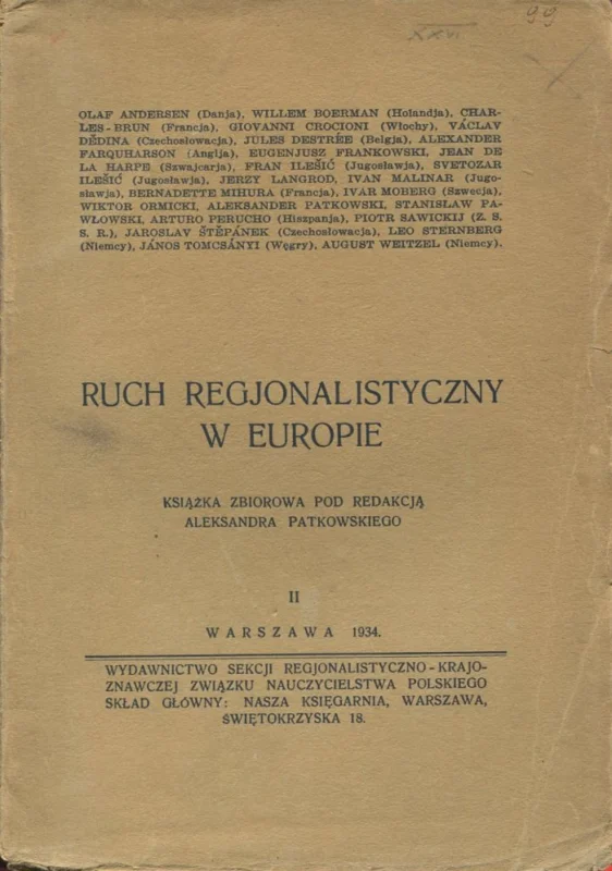 RUCH REGIONALISTYCZNY W EUROPIE Taniej